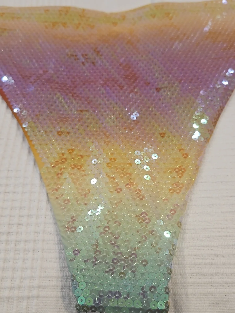 Gianni Bini x Dannijo Frida High Waist/Leg Cheeky Swim Bottom: Ombre Multi:‎ L
